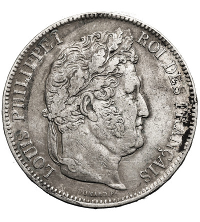 France, Louis-Philippe (1830-1848). 5 Francs 1840 W, Lille