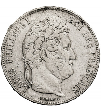 Francja, Louis-Philippe (1830-1848). 5 franków 1832 K, Bordeaux