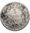 Francja, Louis-Philippe (1830-1848). 5 franków 1831 B, Rouen