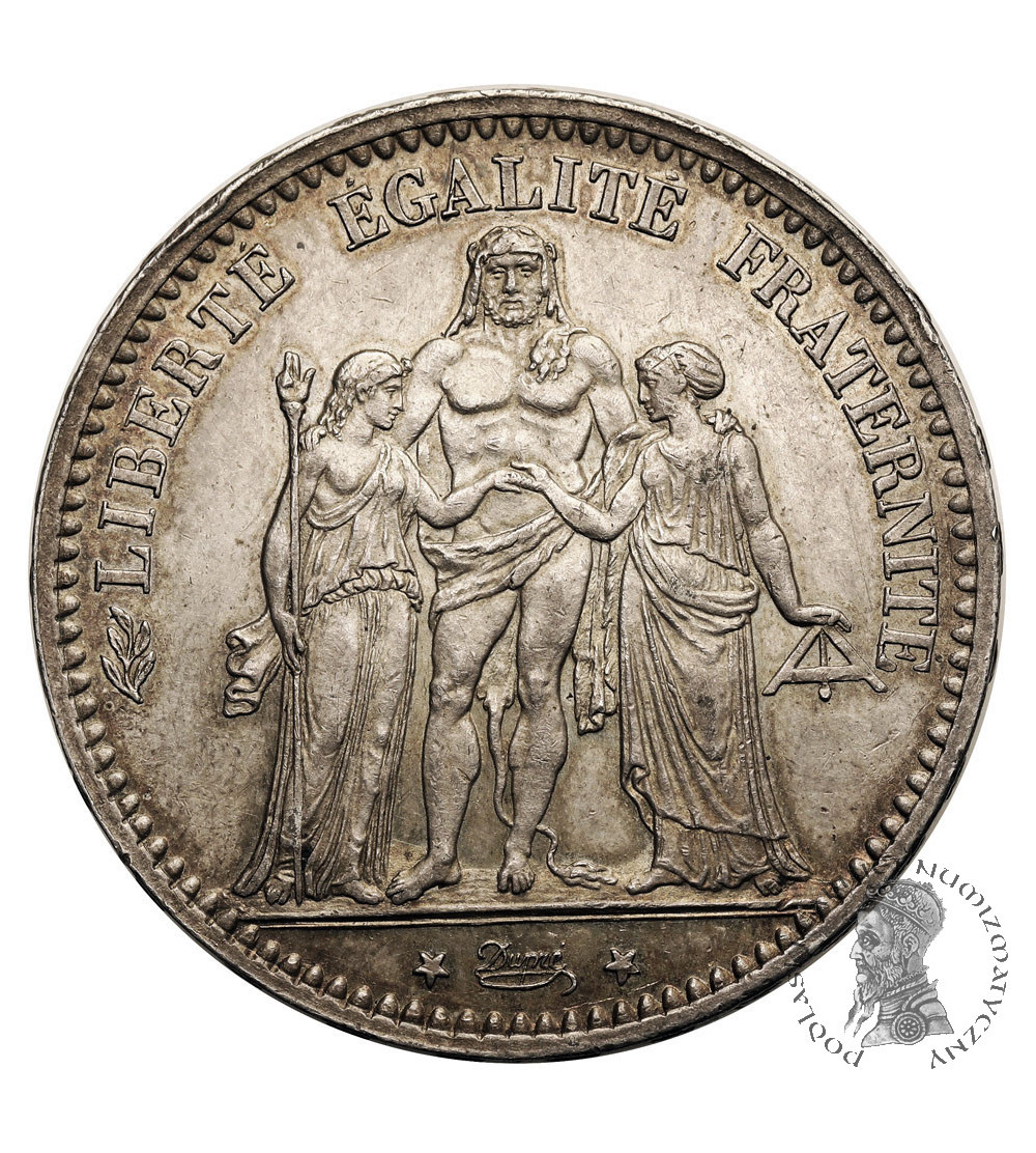 France, Third Republic (1871-1940). 5 Francs 1873 A, Paris, Hercules