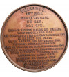 Francja, Louis Philippe I (1773-1850). Medal 1840 Thierri I (Teodoryk), ,,Galerie numismatique des rois de France"