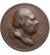Francja, Ludwik XVIII. Medal 1816 upamiętniający ślub Karola Ferdynanda de Bourbon z Marią Karoliną de Bourbon