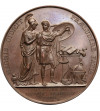 Szwecja, Oskar I (1844-1859), Medal 1818 wybity przez Uniwersytet w Uppsali dla uhonorowania Oskara I