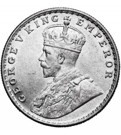 Indie Brytyjskie, Jerzy V (1910-1936). 1 rupia 1919 (b), Mumbaj / Bombaj