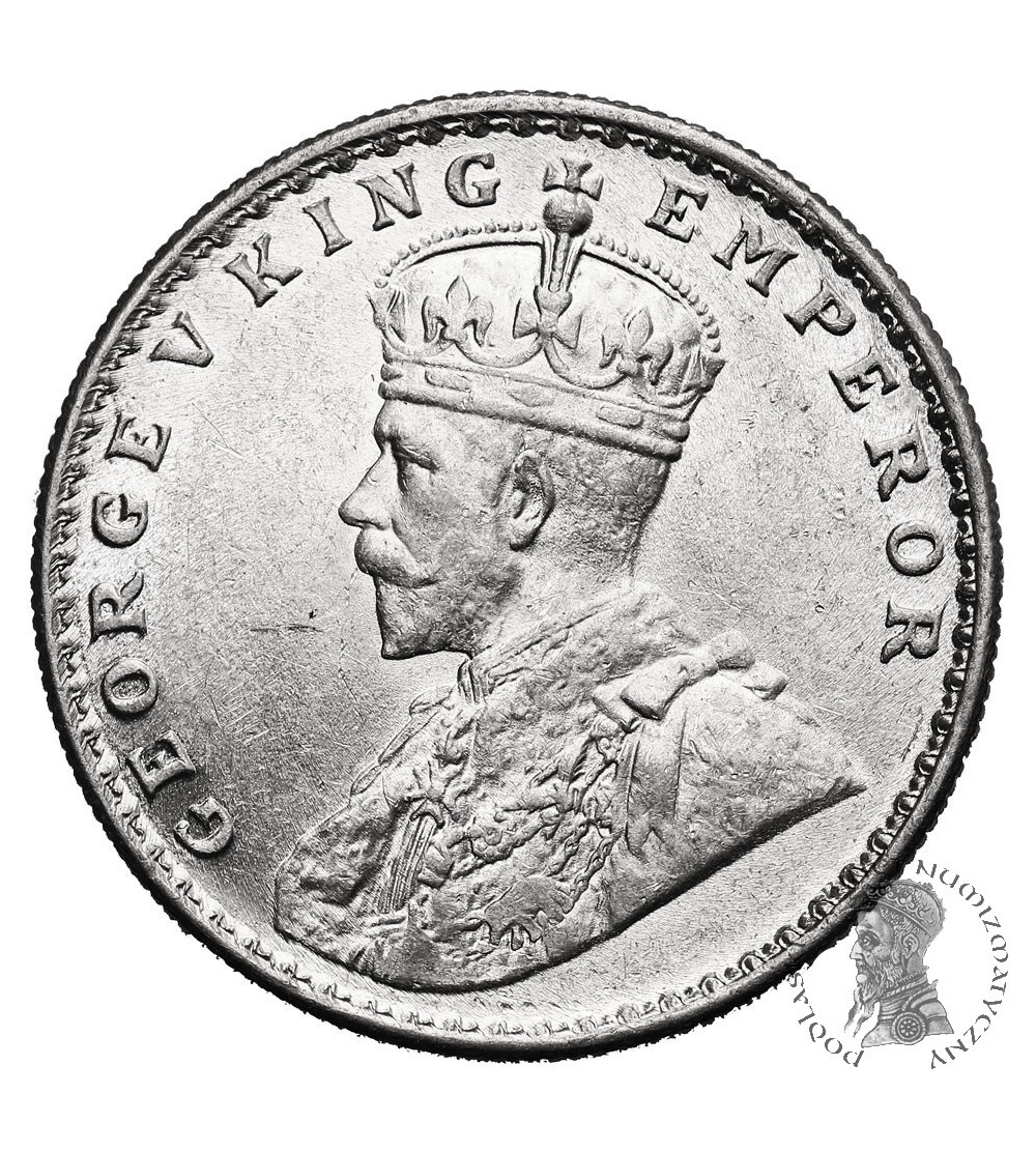 India British, George V (1910-1936). 1 Rupee 1919 (b), Mumbai / Bombay