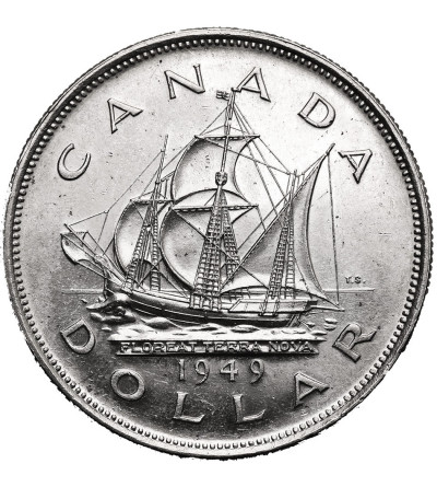 Canada, George VI (1936-1952). 1 Dollar 1949, Union of Newfoundland and Dominion of Canada