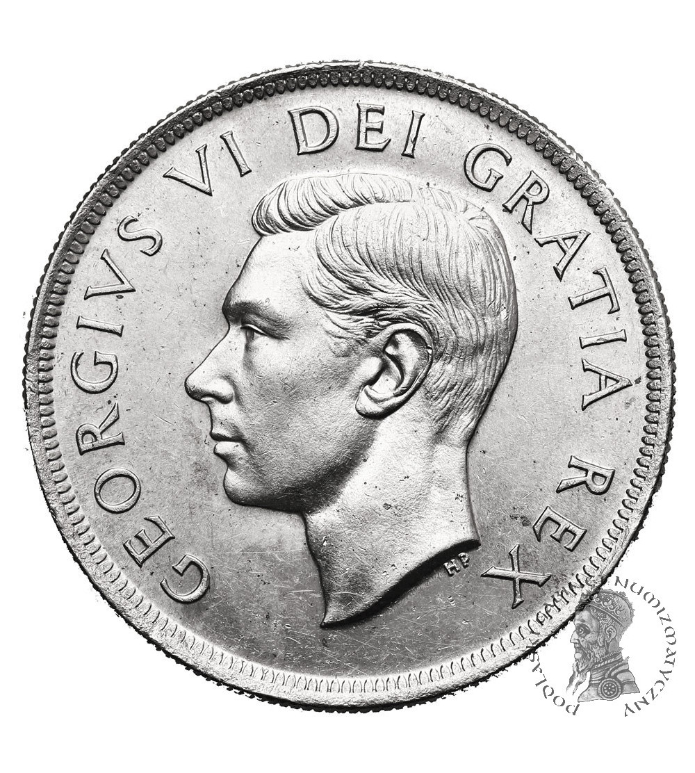 Canada, George VI (1936-1952). 1 Dollar 1949, Union of Newfoundland and Dominion of Canada