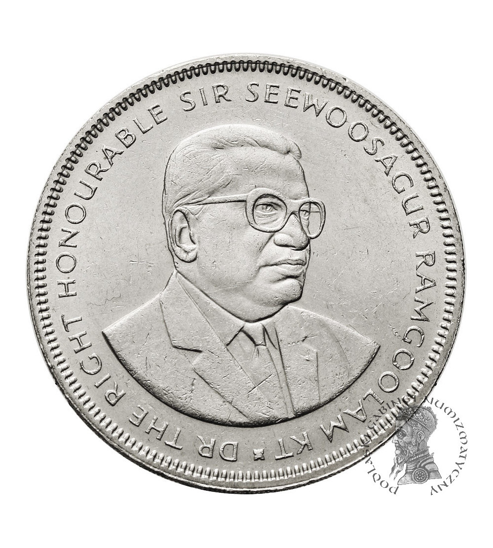 Mauritius. 5 Rupees 1987