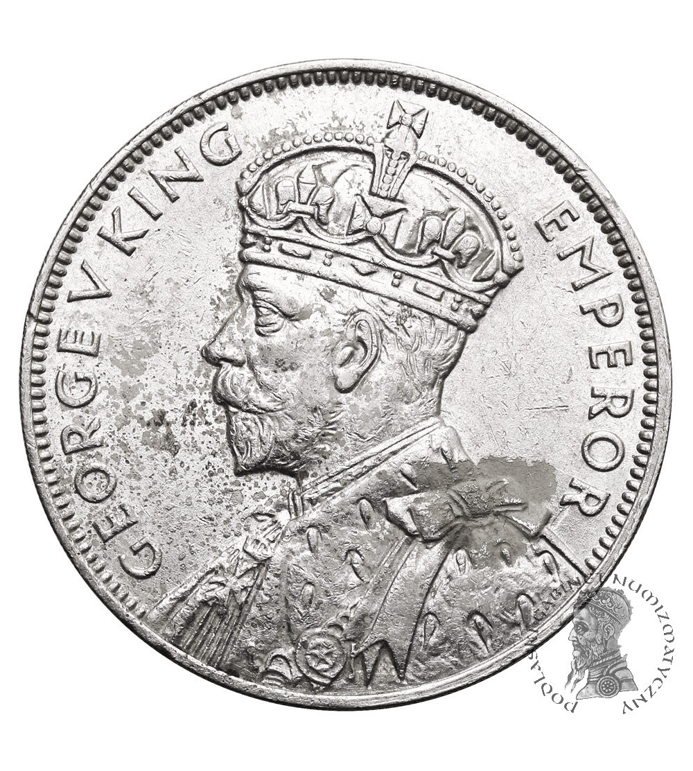 Mauritius, Jerzy V (1910-1936). 1 rupia 1934