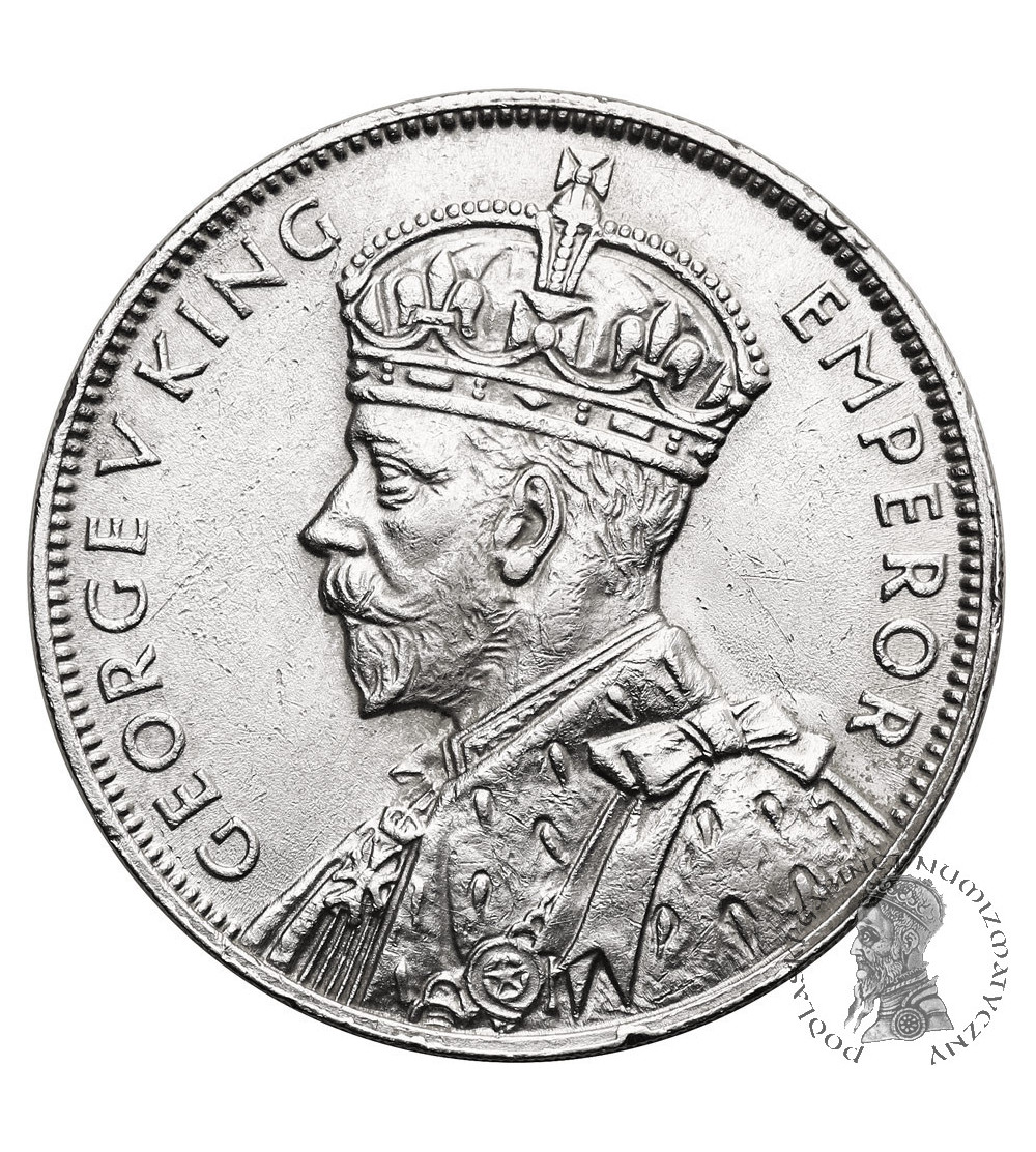 Mauritius, Jerzy V (1910-1936). 1 rupia 1934