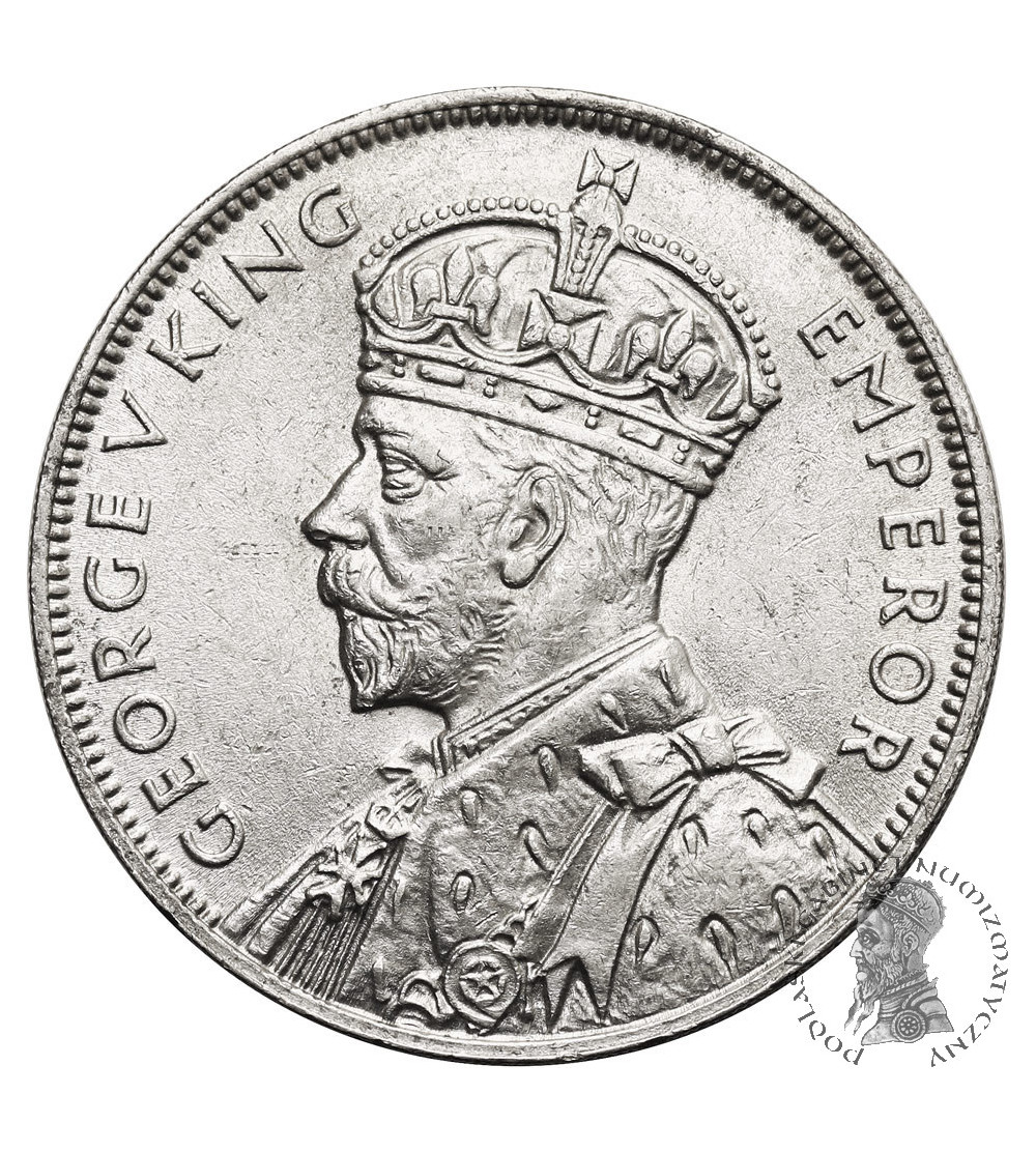 Mauritius, George V (1910-1936). 1 Ruppe 1934