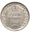 British Guyana and West Indies, Victoria (1837-1901). 4 Pence 1891