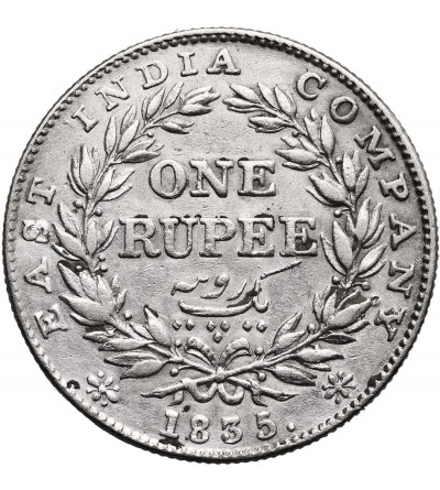 India British, William IV (1830-1837). 1 Rupee 1835 (b), Mumbai / Bombay