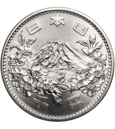 Japan, Shōwa (1926-1989). 1000 Yen, Yr. 39 / 1964 AD, XVIII Summer Olympic Games, Tokyo 1964