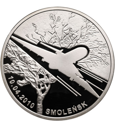 Polska. 20 złotych 2011, Smoleńsk - Pamięci Ofiar 10.04.2010 - Proof