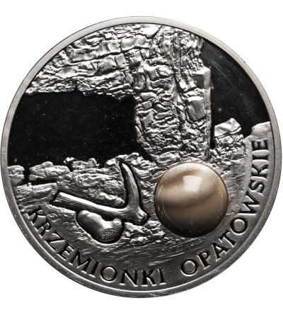 Polska. 20 złotych 2012, Krzemionki Opatowskie, Zabytki Kultury Materialnej w Polsce - Proof