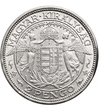 Węgry. 2 pengo 1929 BP