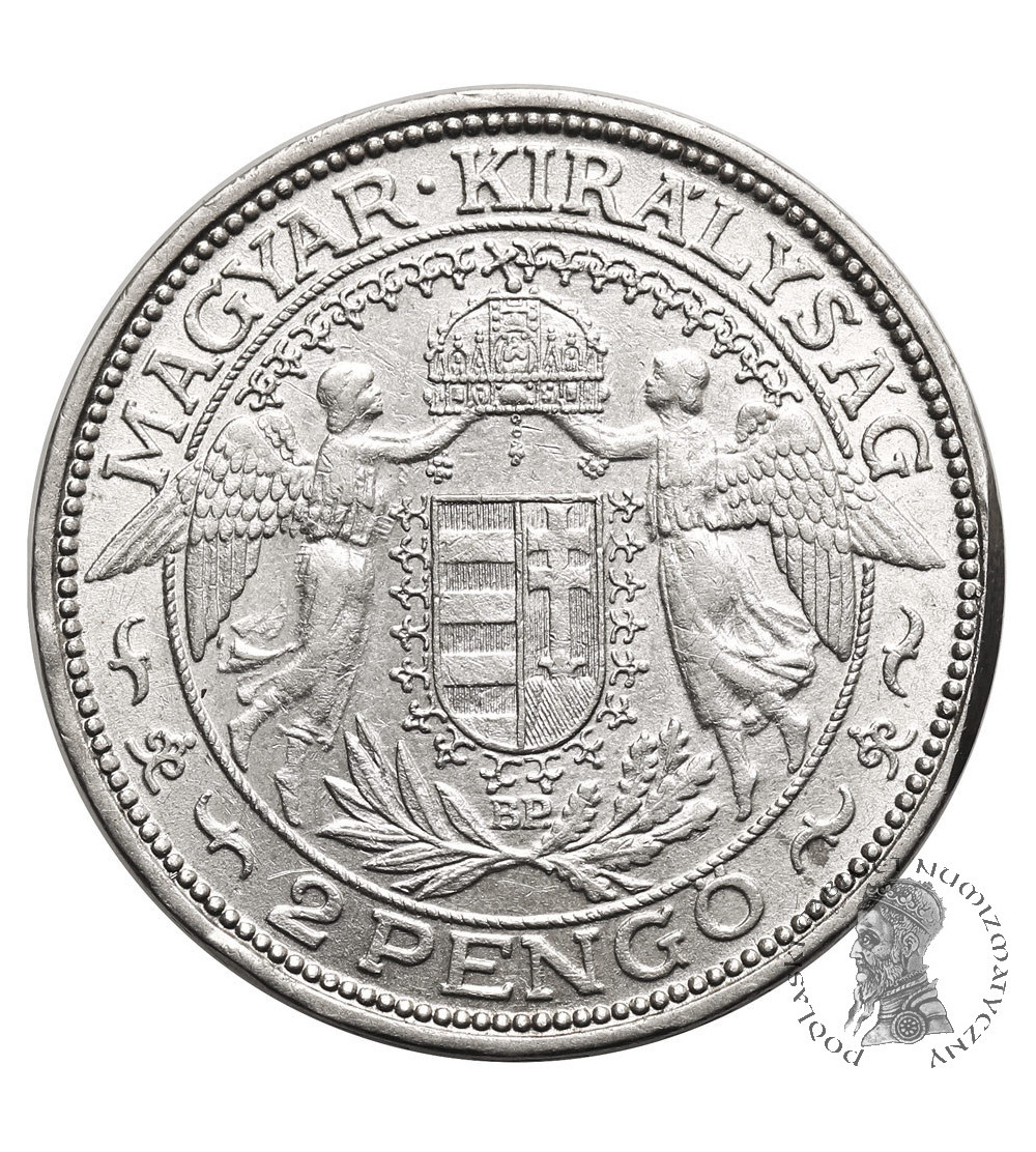 Węgry. 2 pengo 1929 BP