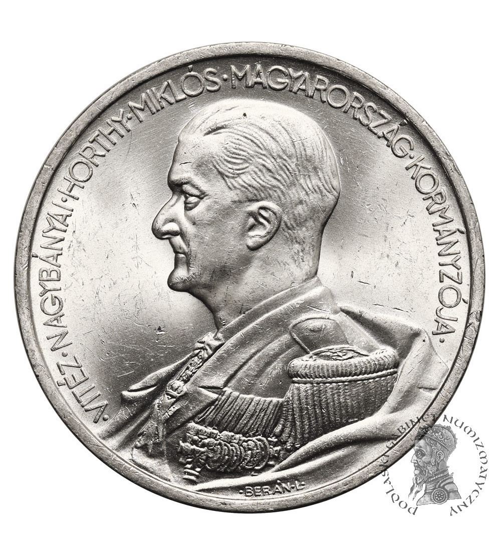 Hungary. 5 Pengo 1939 BP., Miklós Horthy's birthday