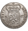 Niderlandy, Prowincja Zachodnia Fryzja (1581-1795). 3 Guldeny 1792 / 1791, Enkhuizen - przebitka daty