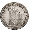 Niderlandy, Prowincja Zachodnia Fryzja (1581-1795). 3 Guldeny 1792 / 1791, Enkhuizen - przebitka daty