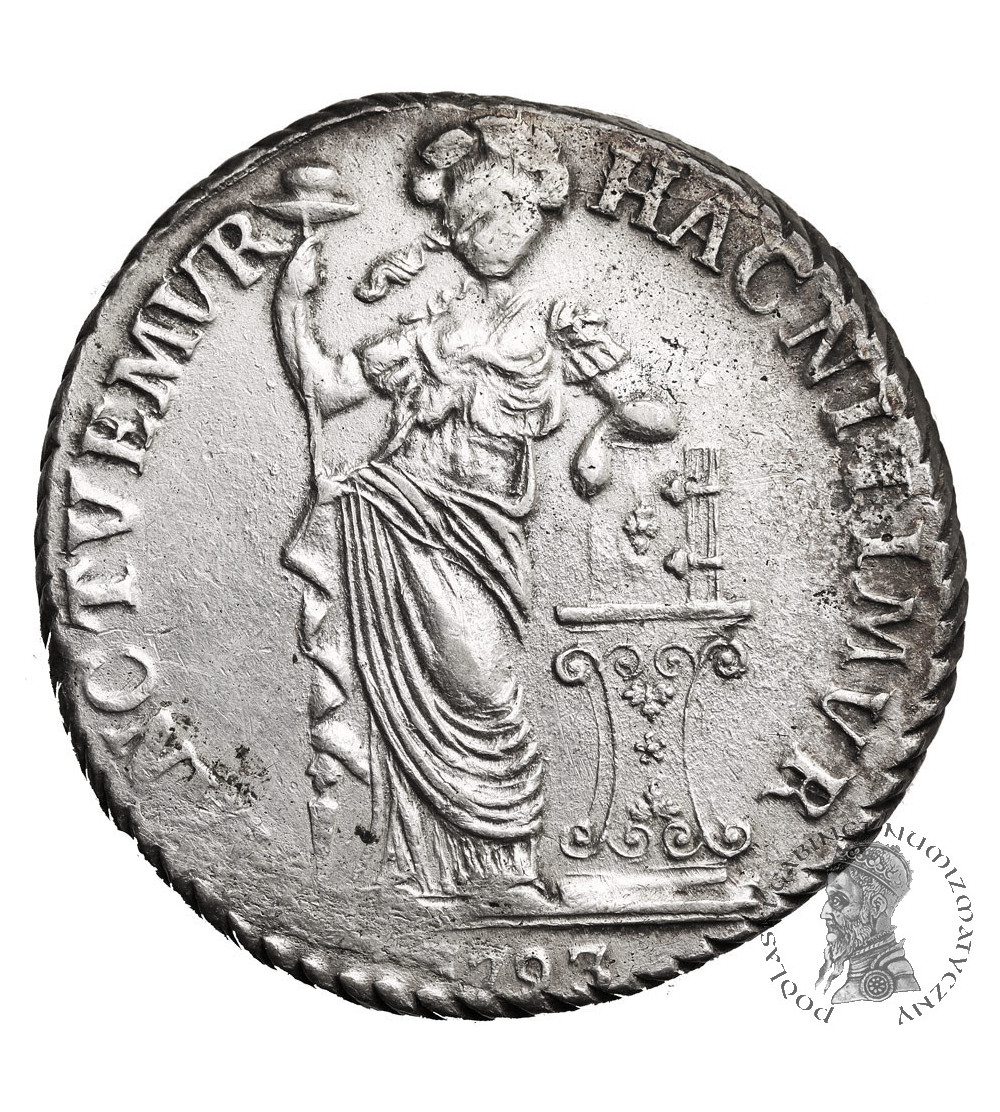 Netherlands, Province West Friesland (1581-1795). 3 Gulden 1793, Enkhuizen Mint