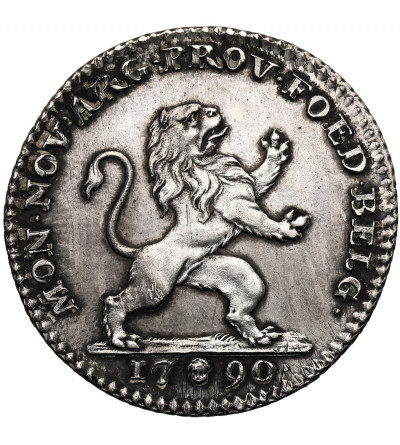 Brabancja (Belgia), Belgijska Rewolucja 1789-1790. 1 Florin 1790, Bruksela