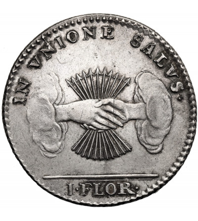 Brabancja (Belgia), Belgijska Rewolucja 1789-1790. 1 Florin 1790, Bruksela