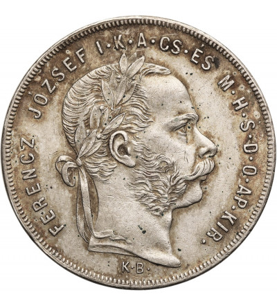Hungary (Holy Roman Empire), Francis Joseph I (1848-1916). 1 Forint 1879 KB