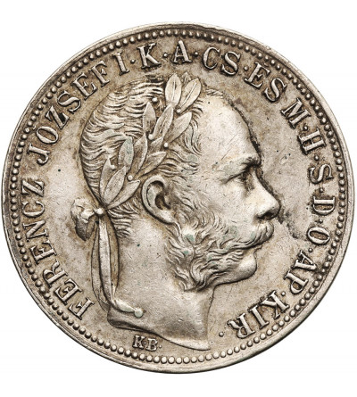 Węgry (Święte Cesarstwo Rzymskie), Franciszek Józef I (1848-1916). 1 forint 1890 KB