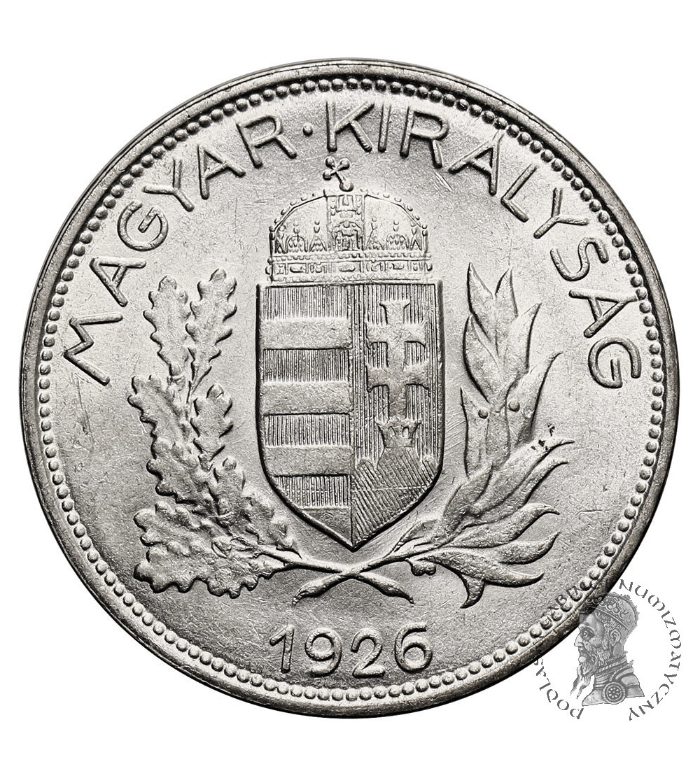 Hungary. 1 Pengo (Pengő) 1926 BP, Miklós Horthy