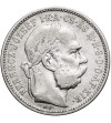 Węgry (Święte Cesarstwo Rzymskie), Franciszek Józef I (1848-1916). 1 korona 1895 KB