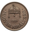 Hungary, Miklós Horthy (1920–1944). 1 Filler 1926 BP