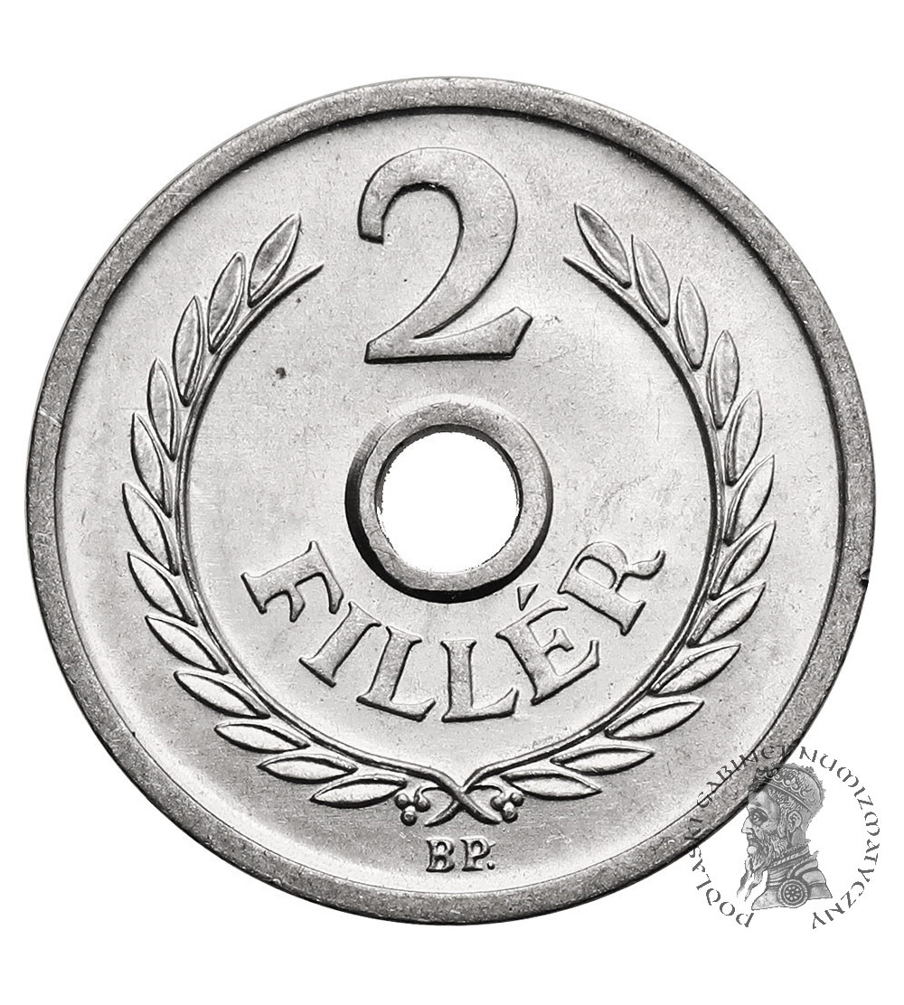 Hungary. 2 Filler 1963 BP