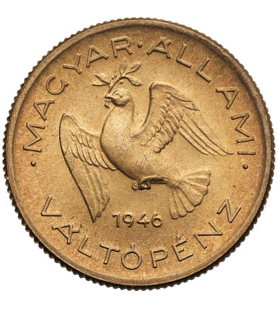 Węgry. 10 filler 1946 BP