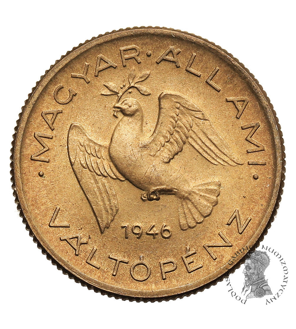 Węgry. 10 filler 1946 BP