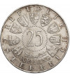 Austria. 25 Schilling 1957, Mariazell Basilica, 800th anniversary