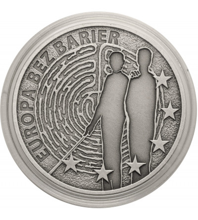 Poland. 10 Zlotych 2011, 100 years of the Society for the Care of the Blind / Europe without Barriers
