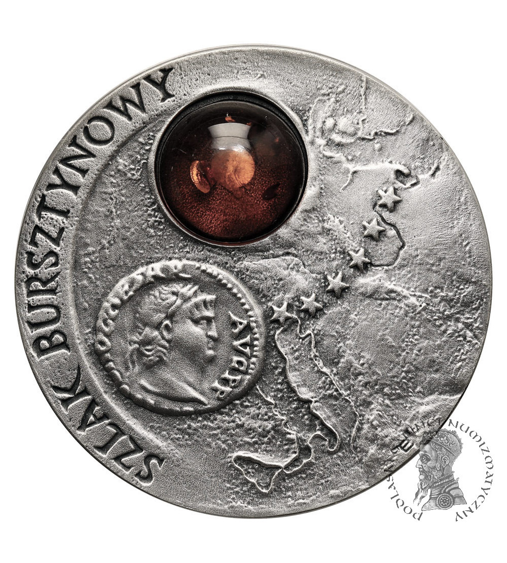 Poland. 20 zloty 2001, The Amber Route