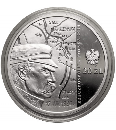 Poland. 20 Zlotych 2010, 90th Anniversary of the Battle of Warsaw - Proof