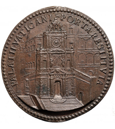 Italy, Papal States / Vatican, Paul V (1605-1621). Undated medal commemorating ,,Porta Palatii"