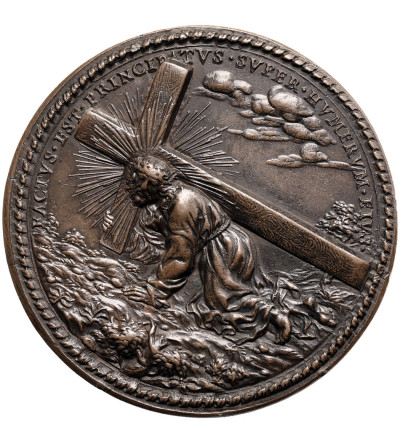 Włochy, Państwo Kościelne / Watykan, Klemens XIV (1769-1774). Medal z okazji wyboru na Papieża (1769)