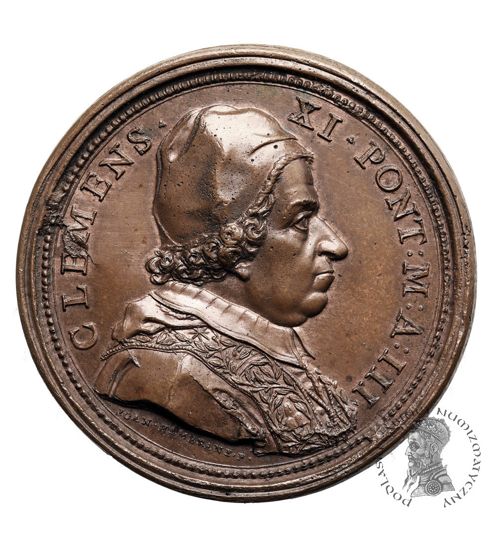 copy of Italy, Papal States / Vatican, Clement XIV (1769-1774). Medal commemorating his election as Pope (1769)