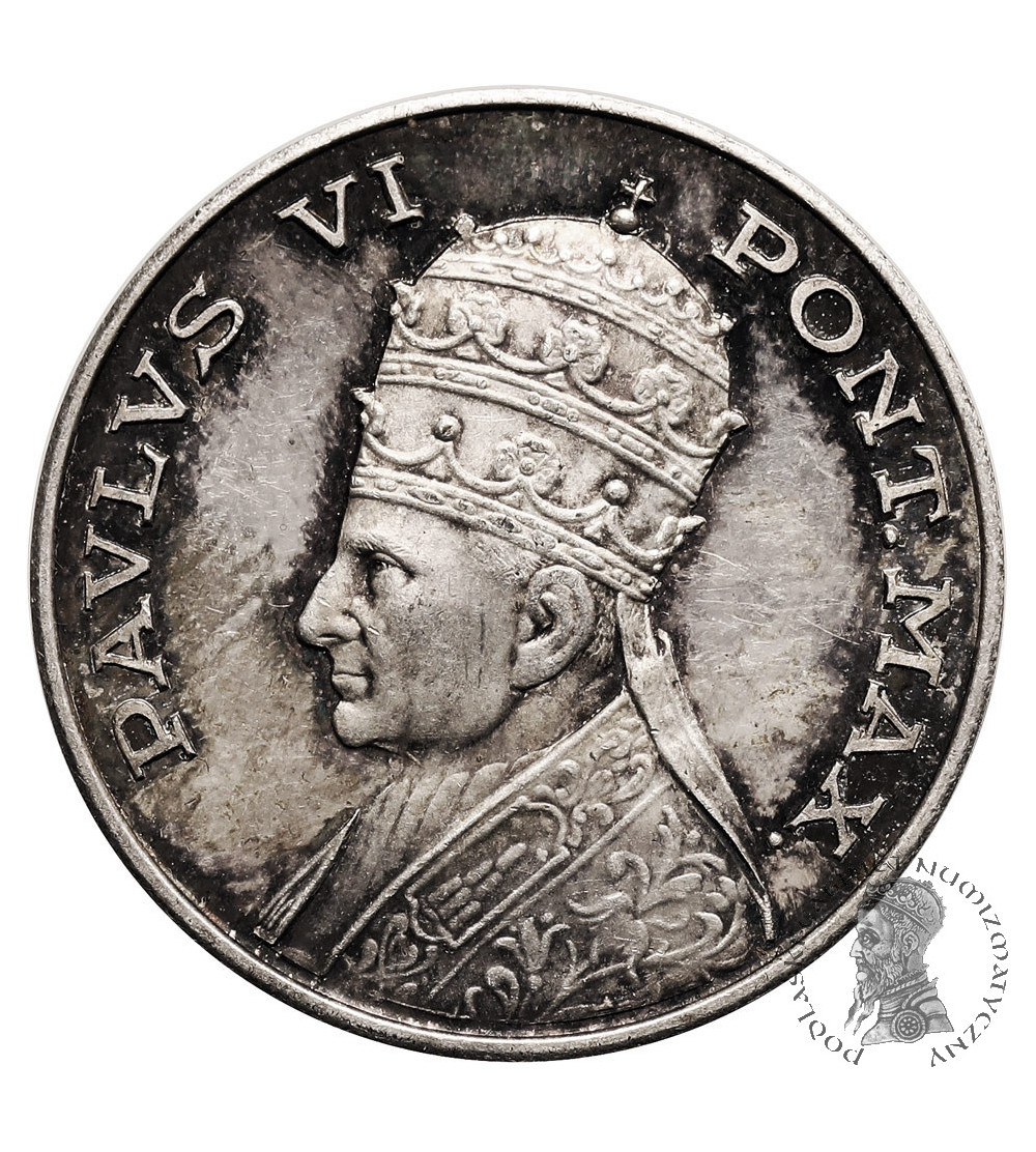 Włochy, Państwo Kościelne / Watykan, Paweł VI (1963-1978). Medal 1963 upamiętniający wybór na Papieża