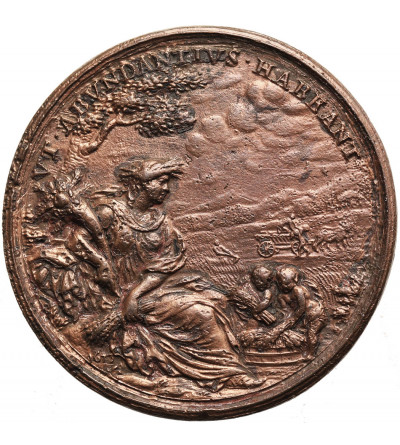 Włochy, Państwo Kościelne / Watykan, Klemens X (1670-1676). Medal 1674, Ceres