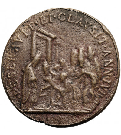 Italy, Papal States / Vatican, Clement VII (1523–1534). Medal 1525 closing of the Holy Door / the Jubilee Year