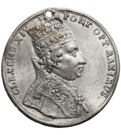 Italy, Papal States / Vatican, (Clement XIV (1769-1774). Medal 1773 - the suppression of the Jesuit Order