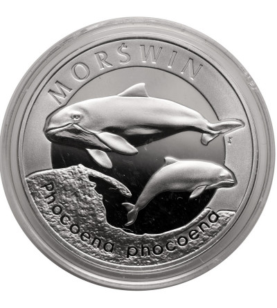 Poland. 20 Zlotych 2004, Porpoise (Phocoena phocoena) - Proof