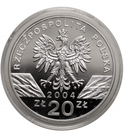 Polska. 20 złotych 2004, Morświn (Phocoena phocoena) - Proof