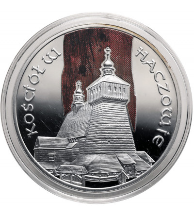 Polska. 20 złotych 2006, Kościół w Haczowie - Proof